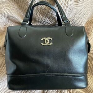 CHANEL Country Ride Bag Black 2006